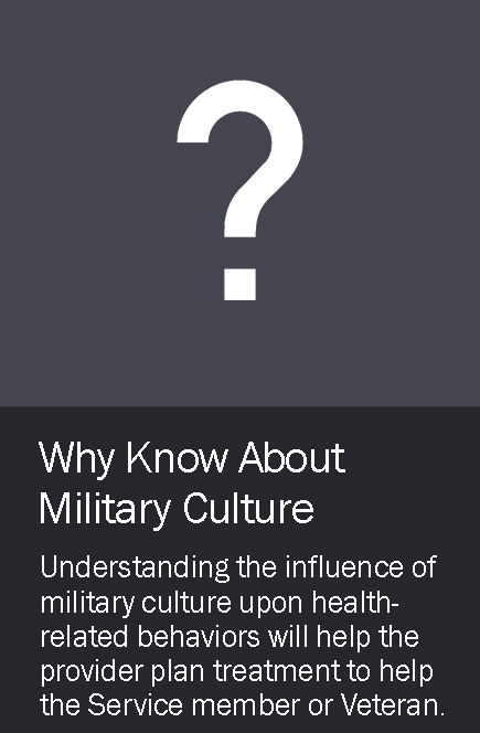 Why Know About Military Culture