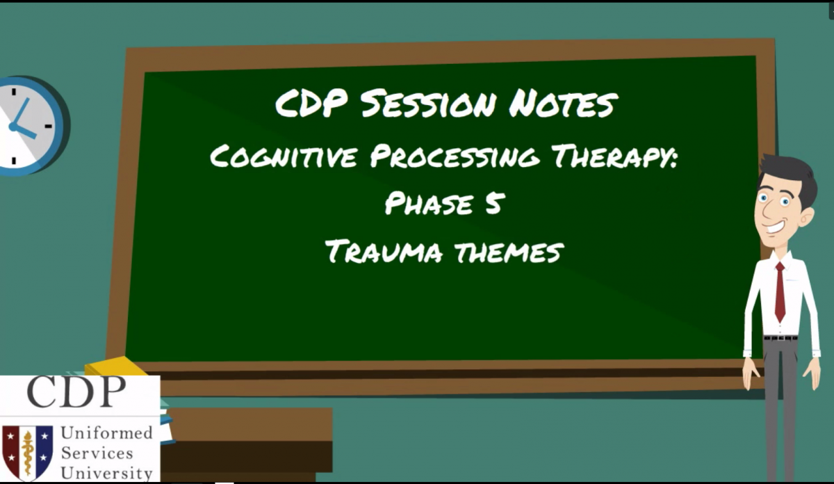 CPT Session Notes Phase 5: Trauma Themes