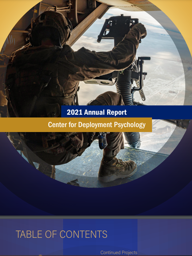 2020 CDP Annual Report Cover