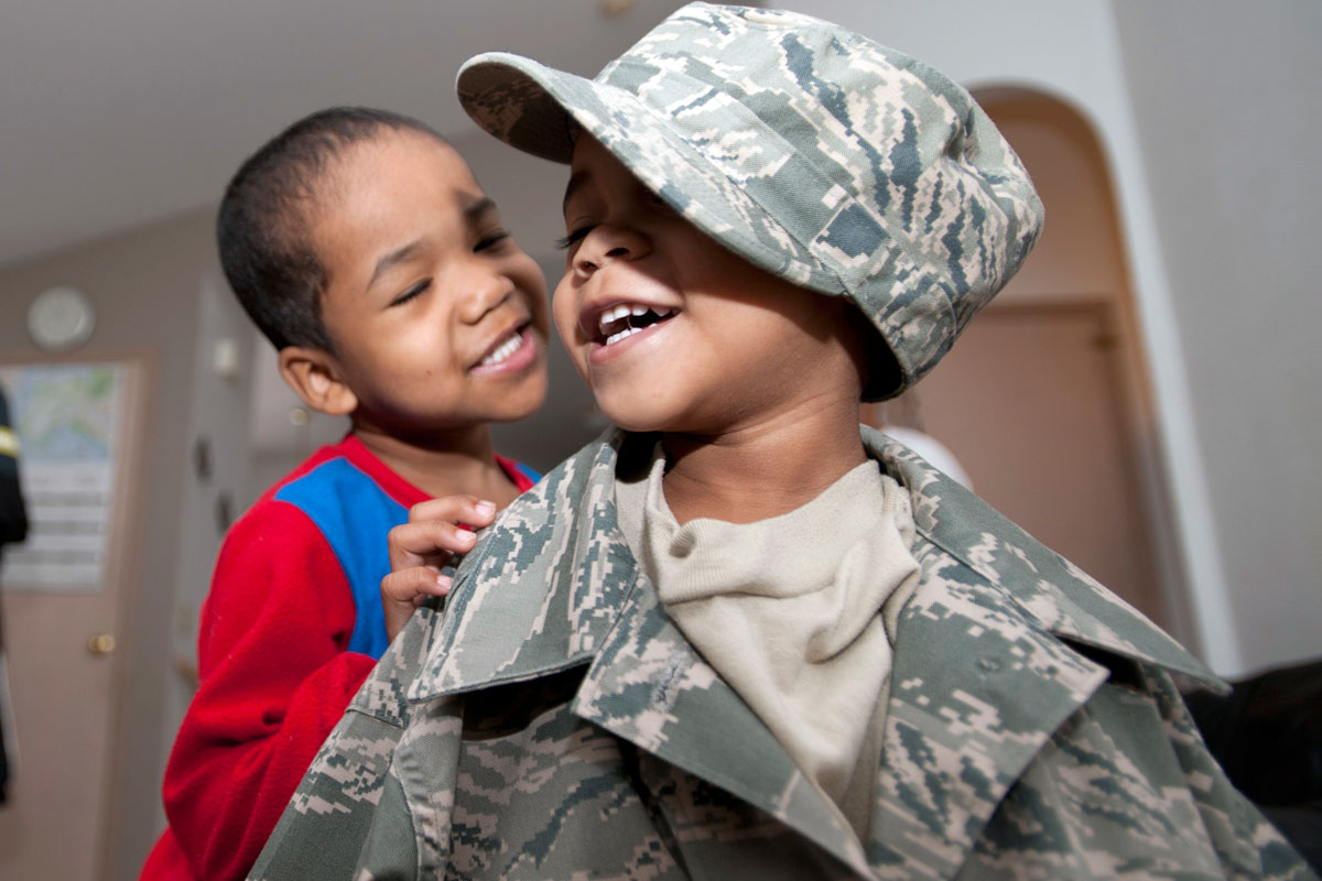 essay about being a military child