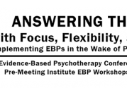 2023 Evidence-Based Psychotherapy Conference 11 May 2023