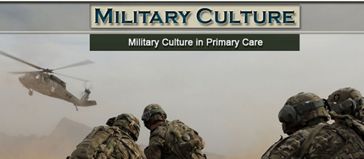 Military Culture for Primary Care Providers